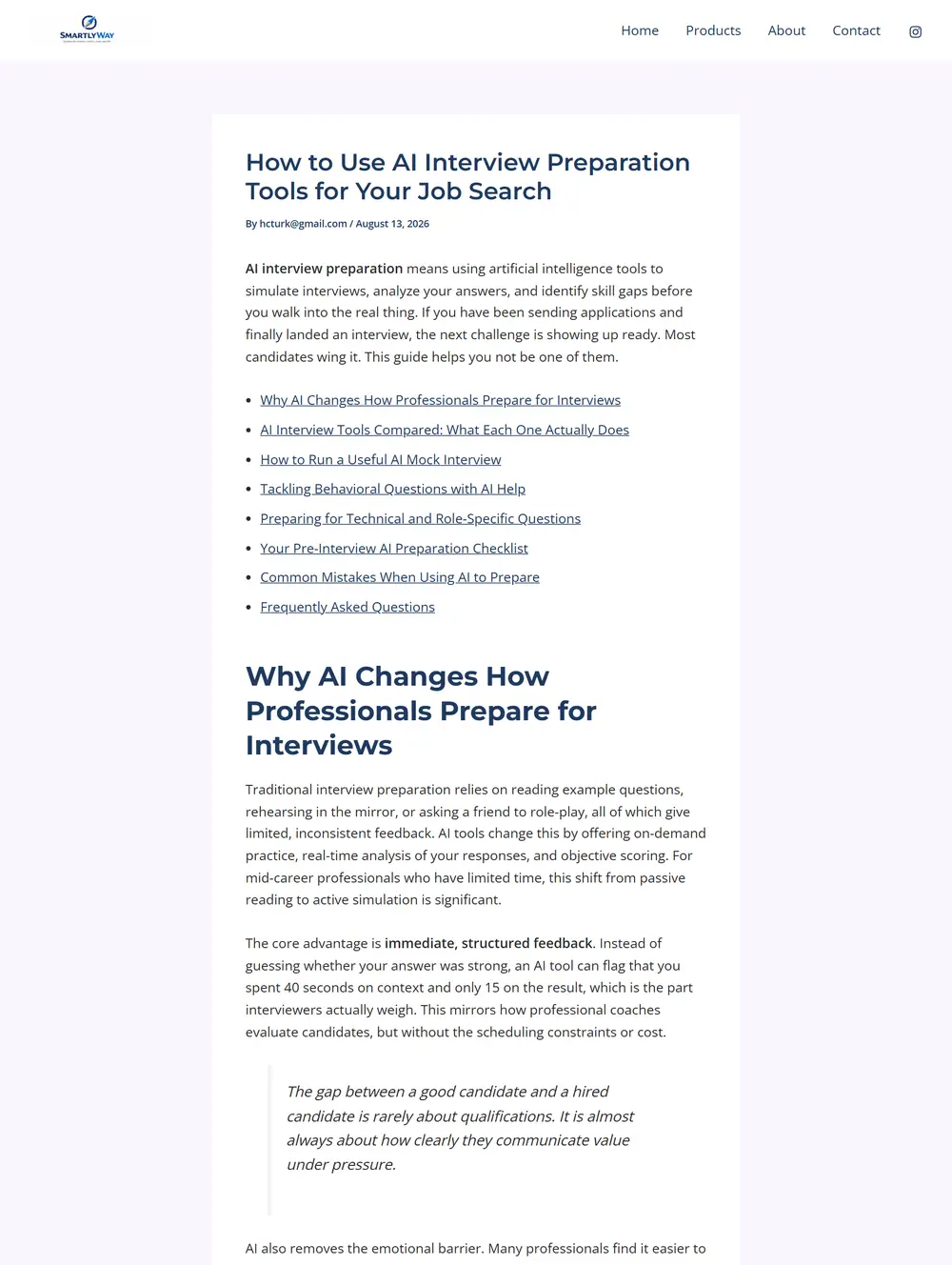 How to Use AI Interview Preparation Tools for Your Job Search
